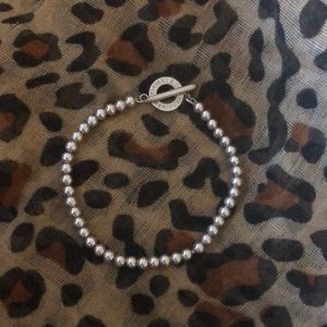 Tiffany & Co. Silver beaded bracelet